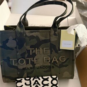 Marc Jacobs Camouflage Tote Bag